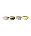 HKLIVING Kom 70s ceramics: XS bowls, caramelized (set of 4)