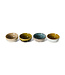 HKLIVING Kom 70s ceramics: XS bowls, caramelized (set of 4)