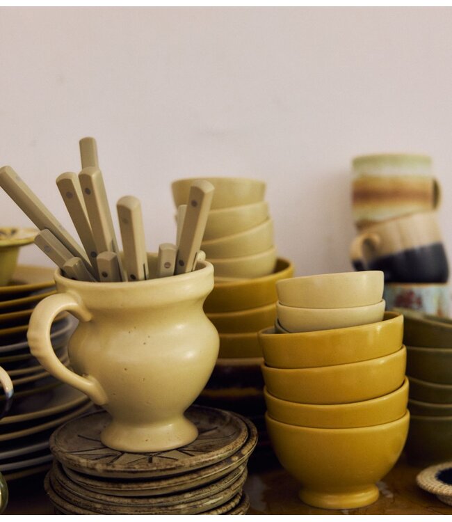 HKLIVING Karaf Farmhouse ceramics: small jug, cream