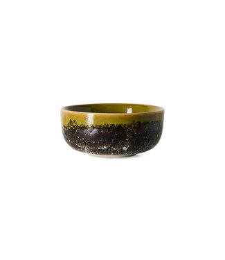HKLIVING Kom 70s ceramics: tapas bowl, truffle