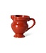 HKLIVING Karaf Farmhouse ceramics: small jug, red