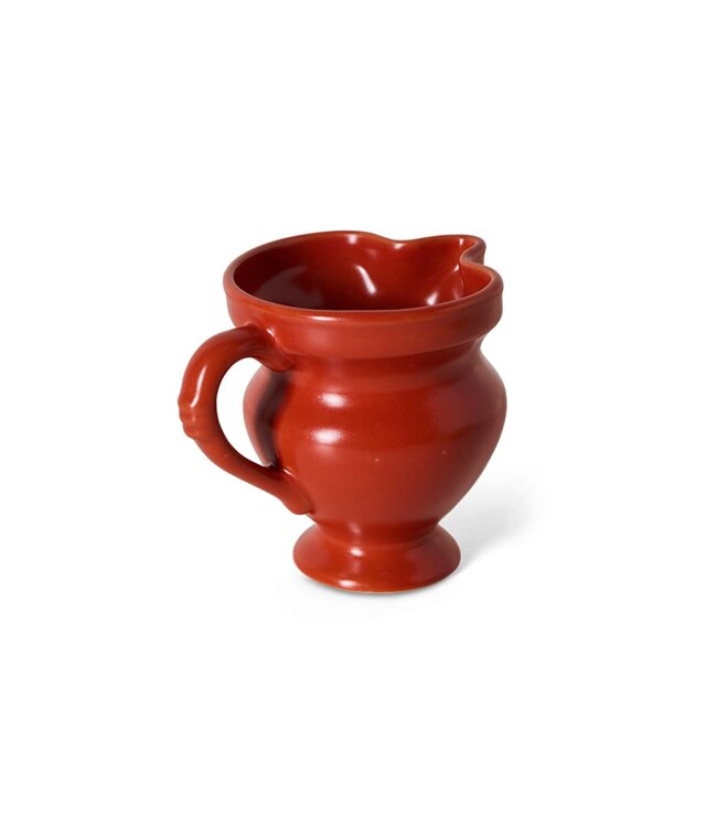 HKLIVING Karaf Farmhouse ceramics: small jug, red