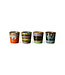 HKLIVING Eierdopjes 70s ceramics: egg cups, bright (set of 4)