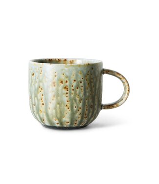 HKLIVING Mok Chef ceramics: mug, rustic green