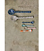 HKLIVING Lepels 70s ceramics: spoons M, joy (set of 4)