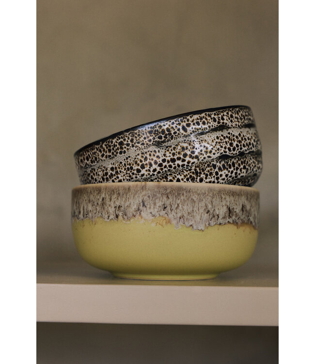 HKLIVING Kom 70s ceramics: dessert bowl, brew