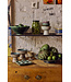 HKLIVING Eierschaal 70s ceramics: egg tray, minty