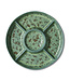 HKLIVING Serveerschaal 70s ceramics: snack plateau, minty