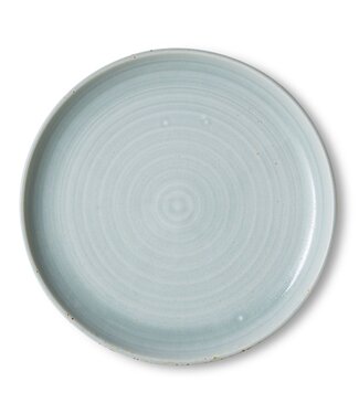 HKLIVING Bord Chef ceramics: dinner plate, soft blue