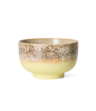 HKLIVING Kom 70s ceramics: noodle bowl, custard