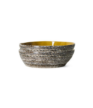 HKLIVING Kom 70s ceramics: pasta bowls, brew (set of 2)