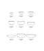 HKLIVING Kom 70s ceramics: pasta bowls, brew (set of 2)