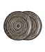 HKLIVING Borden 70s ceramics: dinner plates, brew (set of 2)