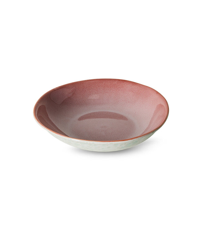 HKLIVING Kom 70s ceramics: curry bowls, lotus (set of 2)