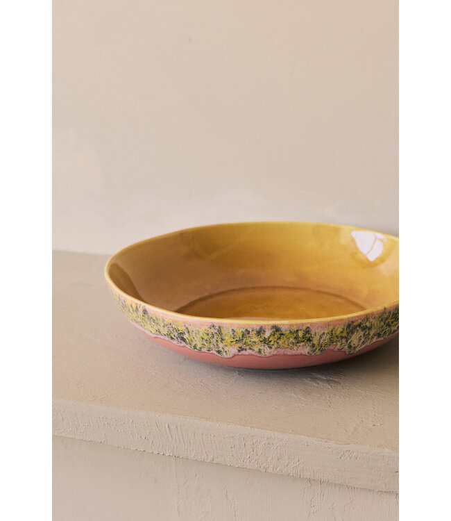 HKLIVING Serveerschaal 70s ceramics: serving bowl, macaron