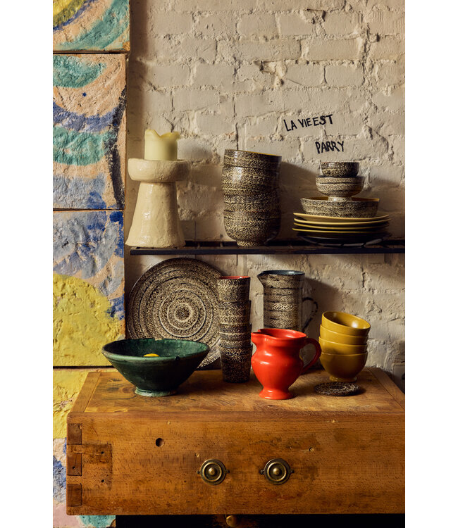 HKLIVING Kom 70s ceramics: tapas bowl on base S, brew