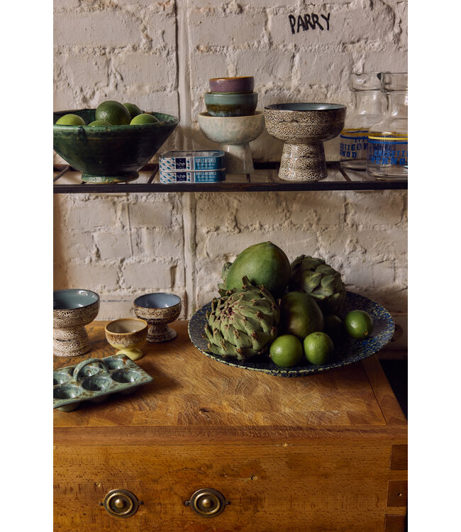 HKLIVING Kom 70s ceramics: tapas bowl on base L, brew