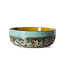HKLIVING Kom 70s ceramics: salad bowl, agave