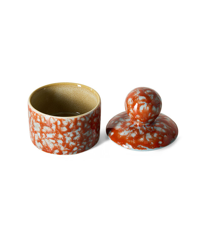 HKLIVING Voorraadpot 70s ceramics: XS storage jar, jello