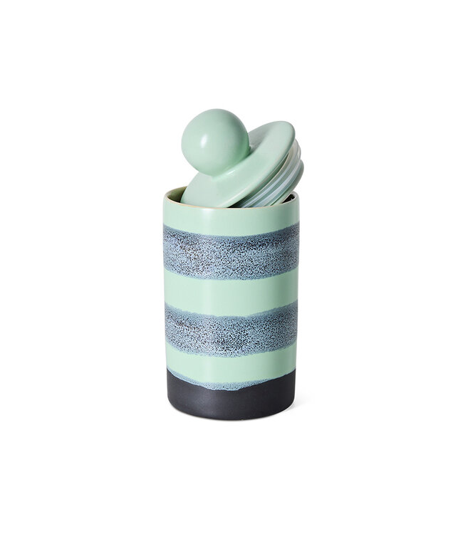 HKLIVING Voorraadpot 70s ceramics: medium storage jar, river