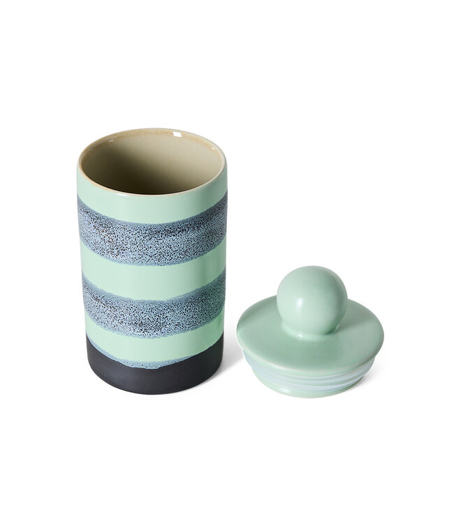 HKLIVING Voorraadpot 70s ceramics: medium storage jar, river