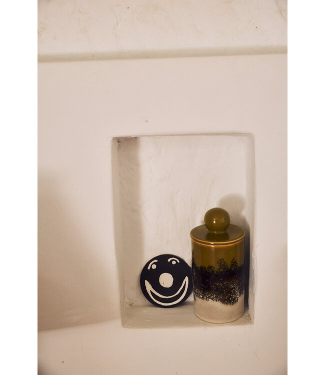 HKLIVING Voorraadpot 70s ceramics: medium storage jar, truffle