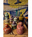 HKLIVING Voorraadpot 70s ceramics: medium storage jar, truffle