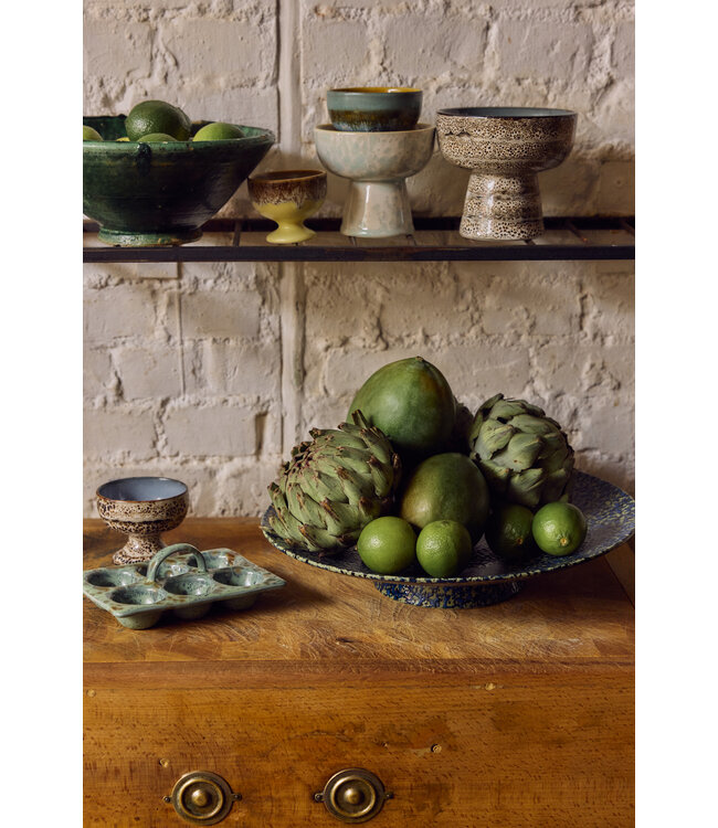 HKLIVING Fruitschaal 70s ceramics: fruit tray, noise