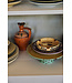 HKLIVING Schaal 70s ceramics: plateau M, turquoise
