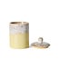 HKLIVING Voorraadpot 70s ceramics: jar, custard