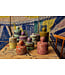 HKLIVING Voorraadpot 70s ceramics: jar, custard