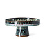 HKLIVING Schaal op voet 70s ceramics: bowl on base, birthstone