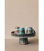 HKLIVING Schaal op voet 70s ceramics: bowl on base, birthstone