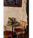 HKLIVING Schaal op voet 70s ceramics: bowl on base, birthstone