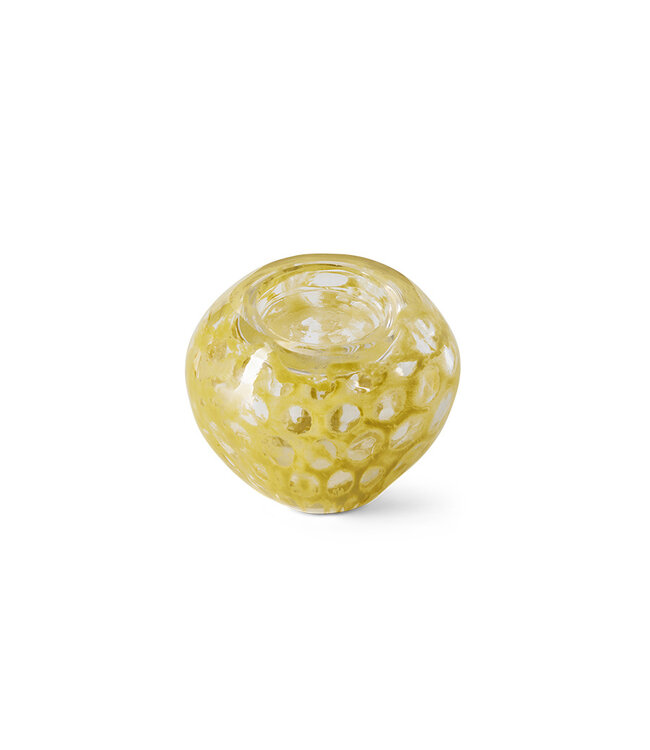 HKLIVING Kandelaar Dome candle holder, ochre