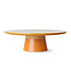HKLIVING Schaal 70s ceramics: plateau papaya
