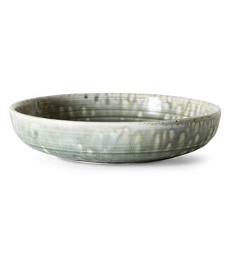 HKLIVING Diep bord Chef ceramics: deep plate M, rustic green