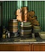 HKLIVING Diep bord Chef ceramics: deep plate M, rustic green