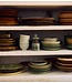 HKLIVING Diep bord Chef ceramics: deep plate M, rustic green