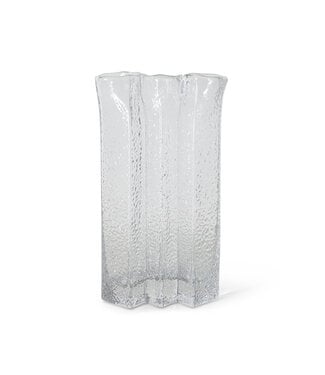 HKLIVING Vaas Column glass vase, clear