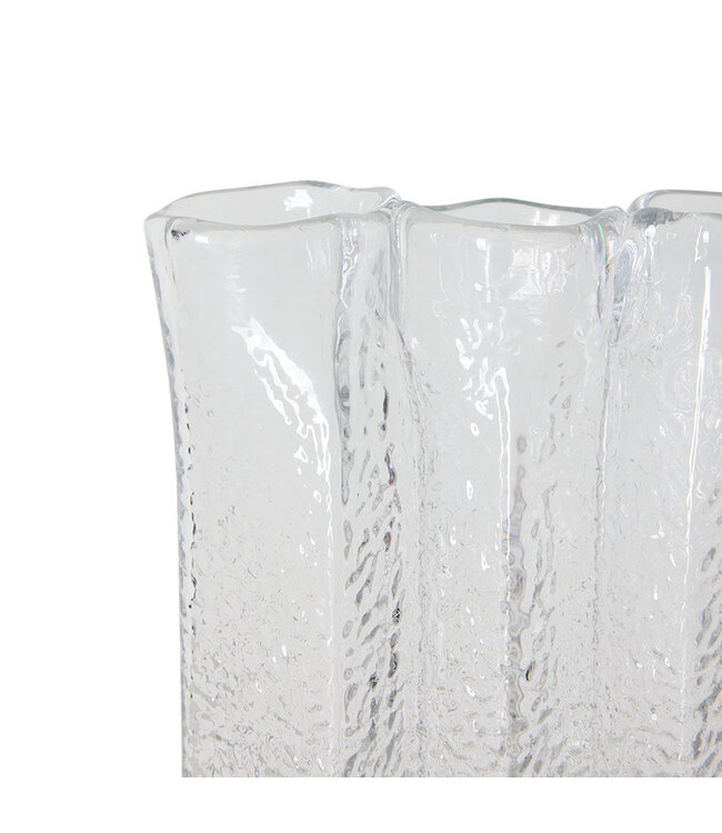 HKLIVING Vaas Column glass vase, clear