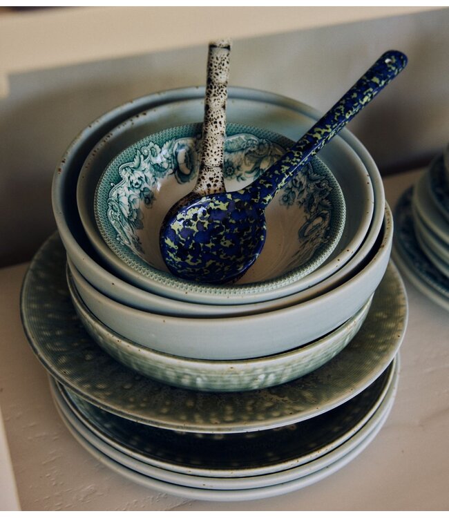 HKLIVING Diep bord Chef ceramics: deep plate M, soft blue