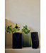 HKLIVING Vaas Tube large vase, smokey brown