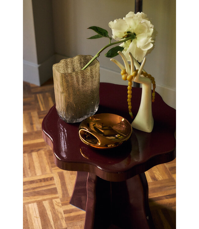 HKLIVING Vaas Tube medium vase, smokey brown