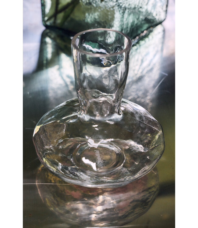 HKLIVING Vaas Carafe glass vase, clear