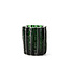 HKLIVING Kandelaar Corolla candle holder, emerald