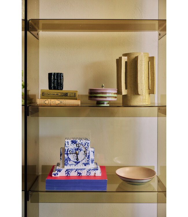 HKLIVING Kandelaar Corolla candle holder, emerald
