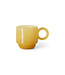HKLIVING Koffieglas Coffee mugs glass, caramel (set of 4)