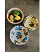 HKLIVING Schaal Farmhouse ceramics: hand painted bowl, cream
