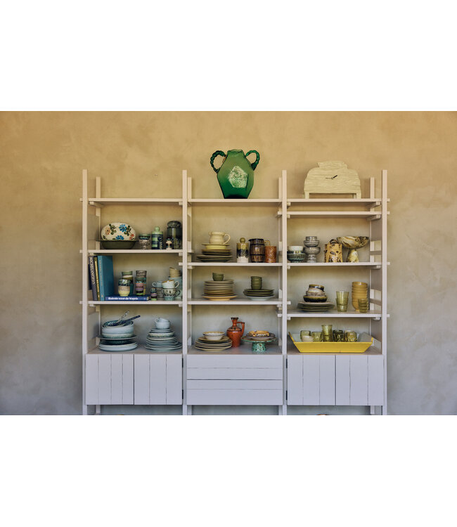 HKLIVING Schaal Farmhouse ceramics: hand painted bowl, cream
